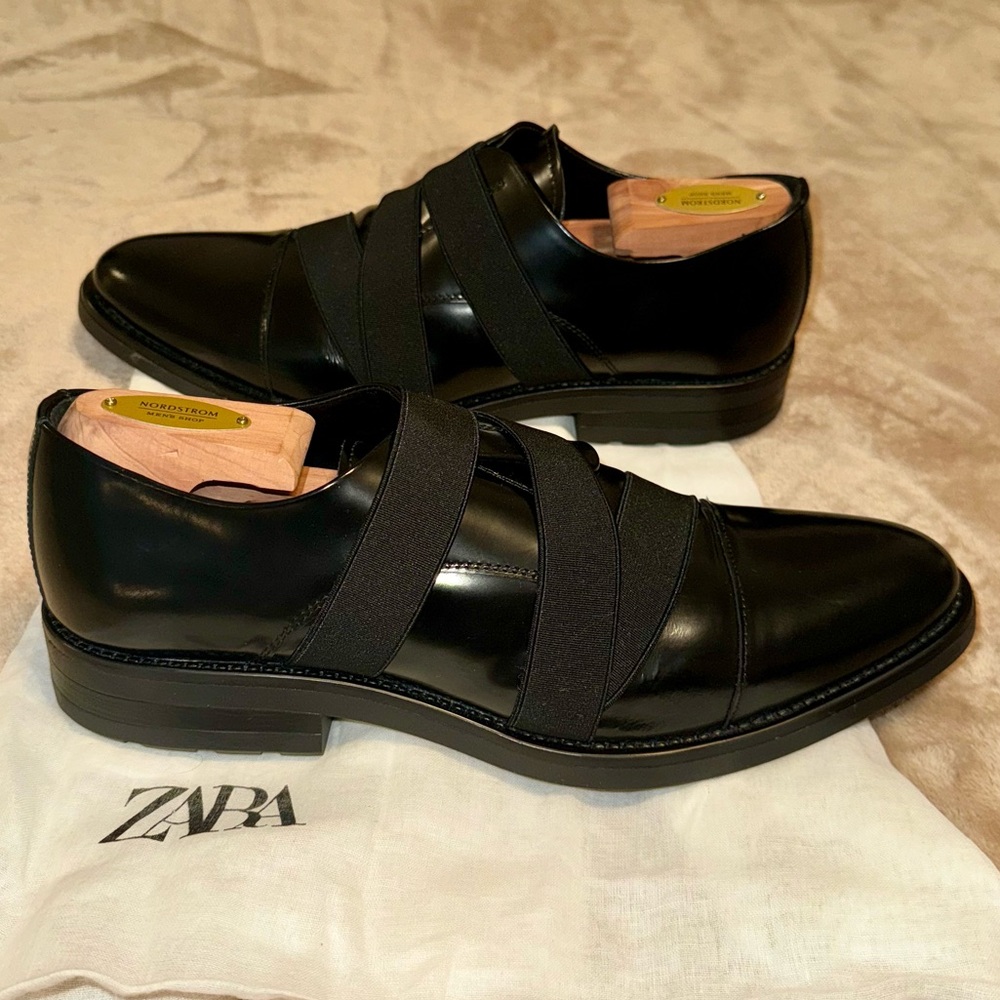 ZARA CAP TOE DRESS SHOES